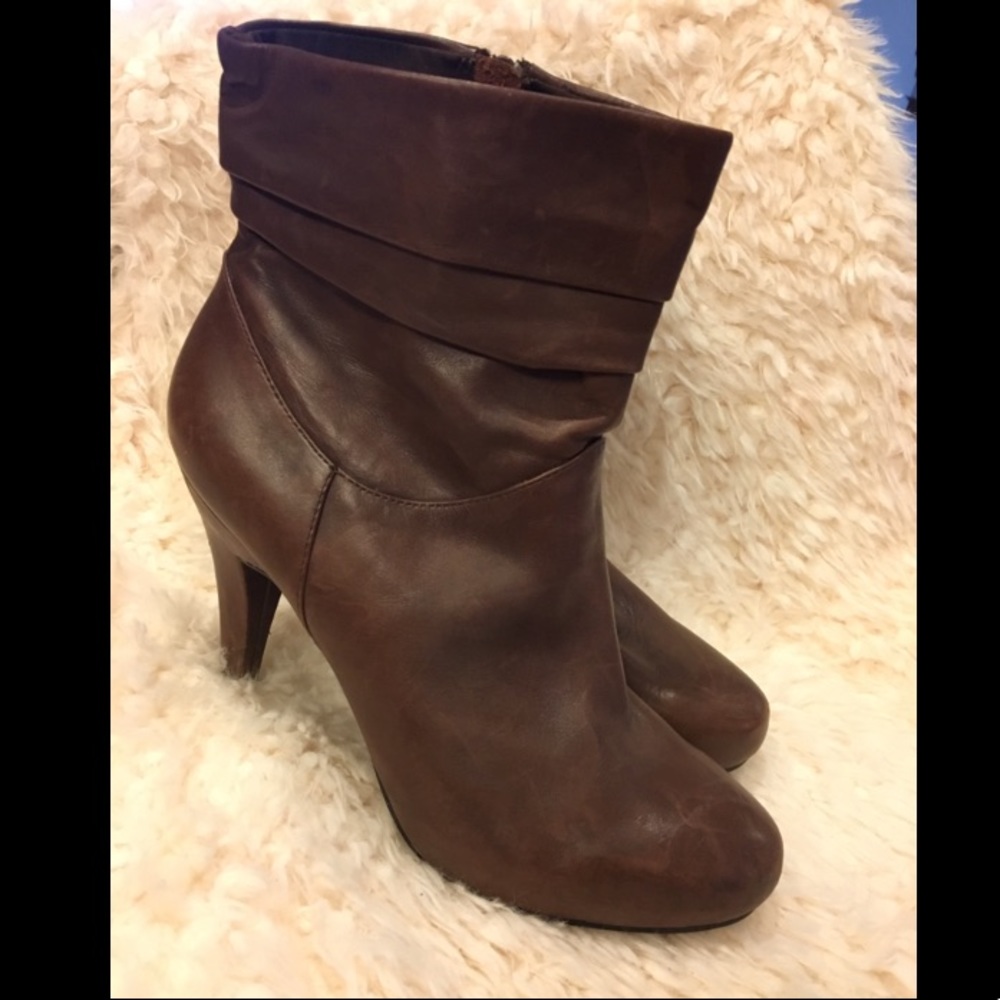 Heeled Zipper Ankle Booties